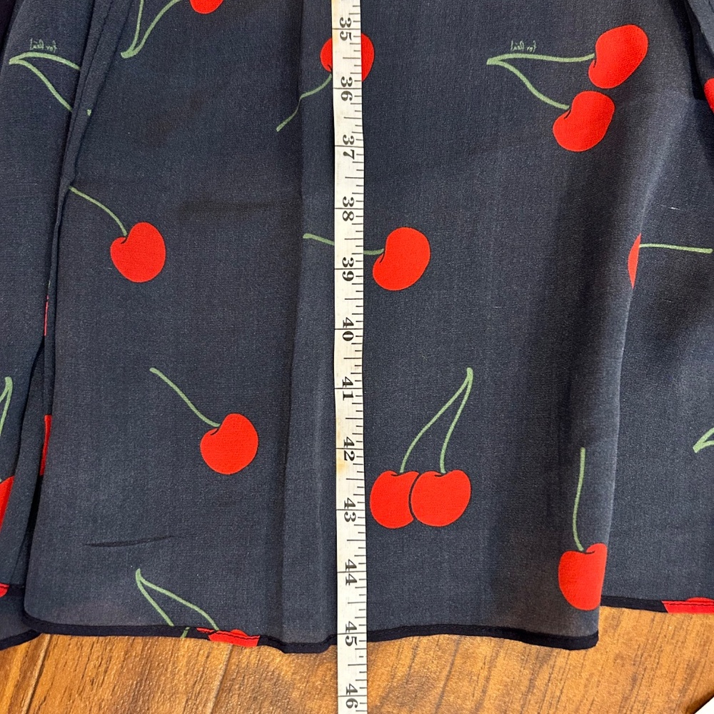 Realisation Par - The Teale dress in Wild Cherry - size M - 100% silk - NWT - Picture 10 of 11